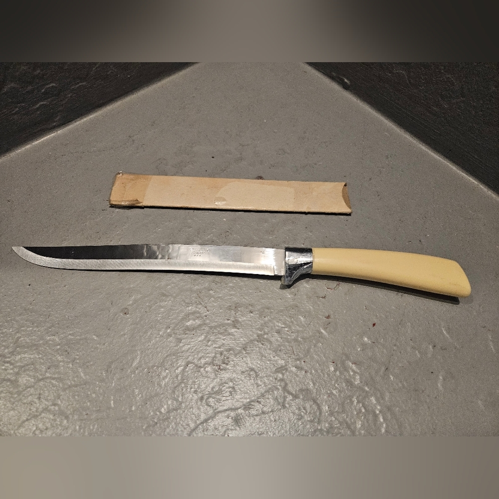Quikut 10" Knife Cream Handle